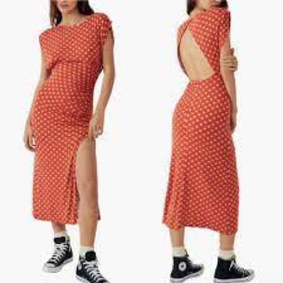 Gorgeous Free People Ginger Combo Dress ❤️❤️❤️ NWT - Picture 3 of 12